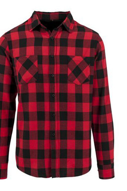 Build Your Brand BY031 - Classic Comfort Cotton Flannel Shirt with Chest Pockets