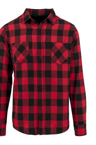 BUILD YOUR BRAND BY031 - Chemise Flanelle Confort et Style Authentique