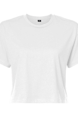 Build Your Brand BY042 - Trendy Women's Cropped T-Shirt with Comfort Fit