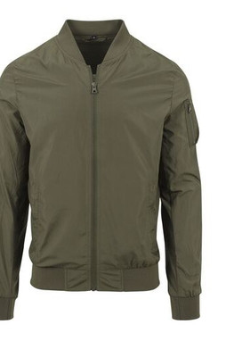 BUILD YOUR BRAND BY045 - Veste Bomber Homme Élégance et Simplicité