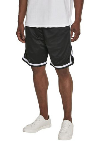 Build Your Brand BY047 - bicolor mesh net shorts