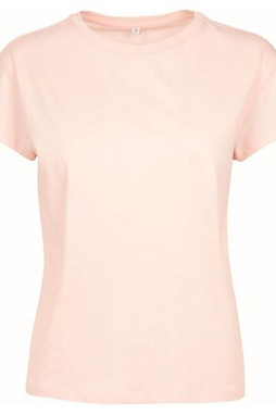 Build Your Brand BY052 - Maglietta Donna Basic in Cotone Nero Personalizzabile