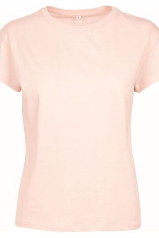 Build Your Brand BY052 - Komfortabel Sort Basis T-Shirt til Kvinder