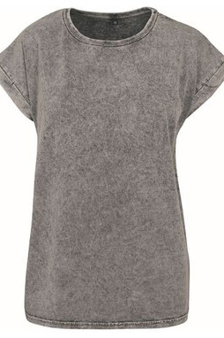 Build Your Brand BY053 - Falmet T-shirt til kvinder