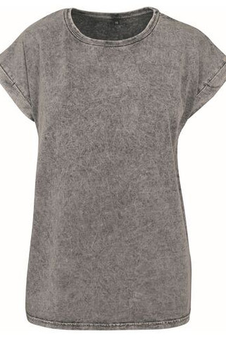 Build Your Brand BY053 - Faded effect T-Shirt