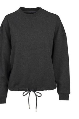 Build Your Brand BY058 - Round woman Sweat oversized collar