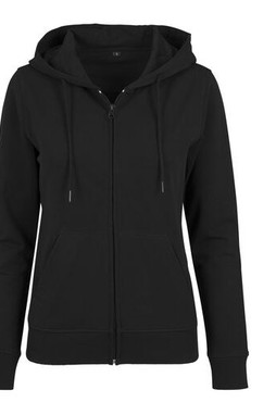 Build Your Brand BY069 - Womens Comfort Fit Zip Pullover Hoodie