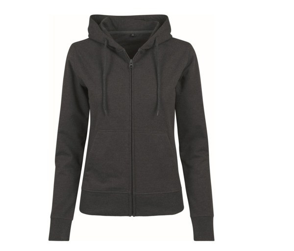 Build Your Brand BY069 - Women's Comfort Fit Zip Pullover Hoodie