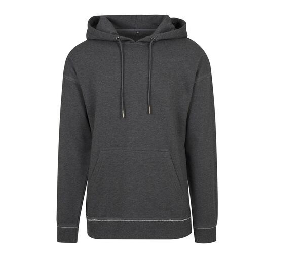 Build Your Brand BY074 - Men's Oversized Fleece Hoodie with Kangaroo Pocket