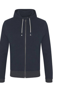 ECOLOGIE EA051 - Sweat hooded zip recycled cotton
