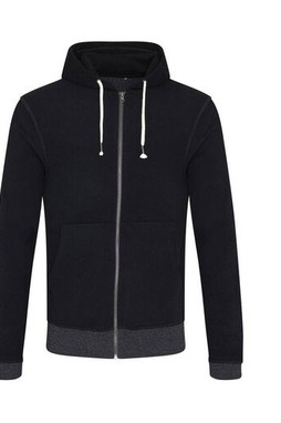 ECOLOGIE EA051 - Reißverschluss-Hoodie aus recycelter Baumwolle
