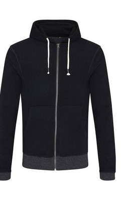 ECOLOGIE EA051 - Reißverschluss-Hoodie aus recycelter Baumwolle