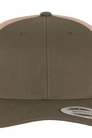 Flexfit F6606T - Flexfit Truckerkeps med Nät och Kurvad Skärm