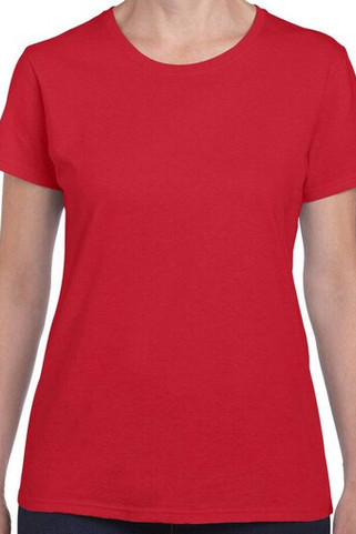 Gildan GN182 - Naisten 180 pyöreä kaula-aukko T-paita