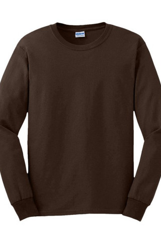 Gildan GN186 - Mens Premium Cotton Long Sleeve T-Shirt