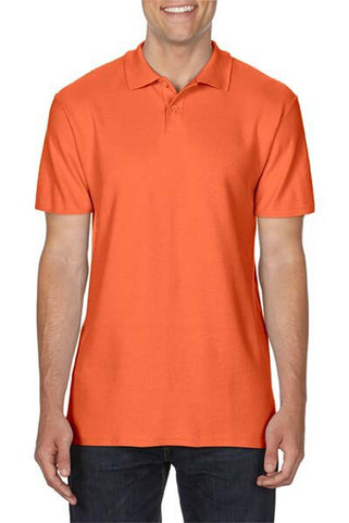 Gildan GN480 - Mens Classic Ringspun Cotton Pique Polo Shirt