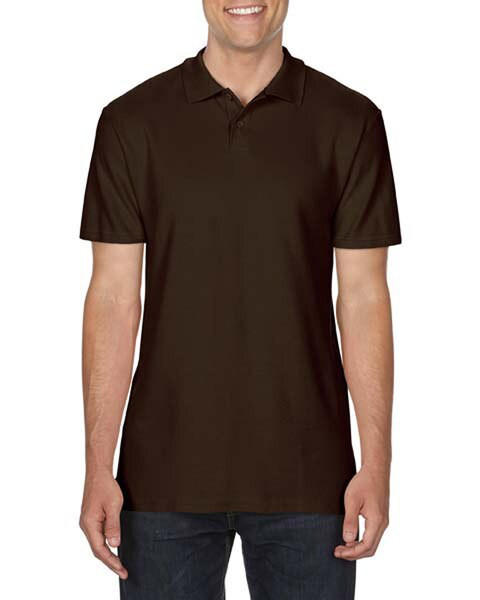 Gildan GN480 - Men's Classic Ringspun Cotton Pique Polo Shirt