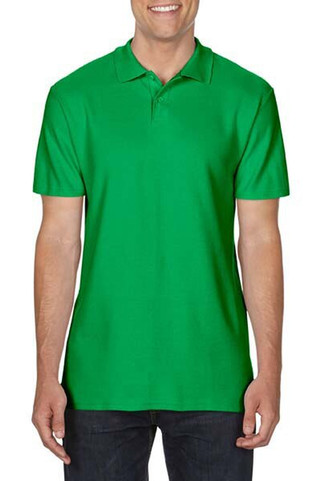 Gildan GN480 - Mens Classic Ringspun Cotton Pique Polo Shirt