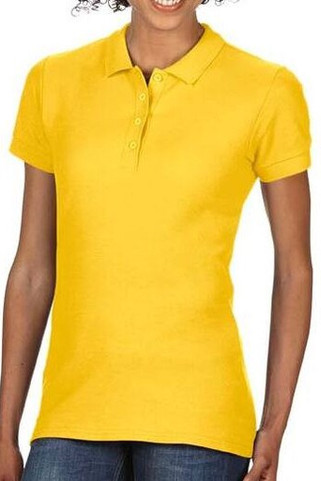 Gildan GN48L - Gildan Womens Semi-Fitted Double Pique Polo
