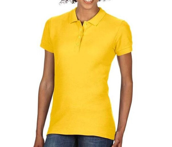Gildan GN48L - Gildan Women's Semi-Fitted Double Pique Polo