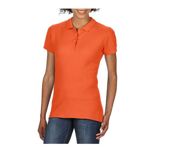 Gildan GN48L - Gildan Women's Semi-Fitted Double Pique Polo
