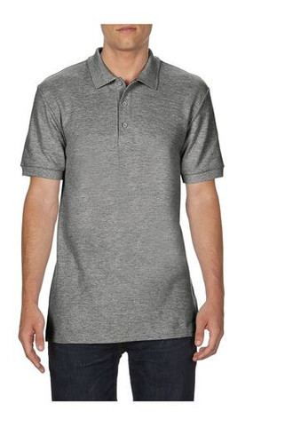 Gildan GN858 - Mens Premium Piqué Cotton Polo Shirt - Classic Fit