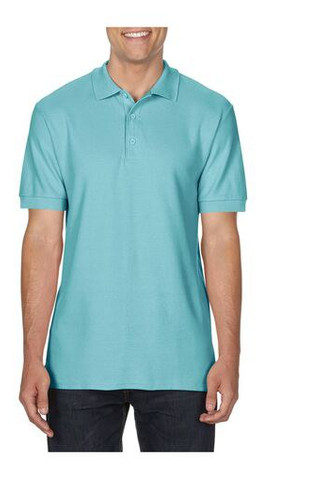 Gildan GN858 - Mens Premium Piqué Cotton Polo Shirt - Classic Fit