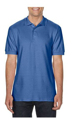 Gildan GN858 - Mens Premium Piqué Cotton Polo Shirt - Classic Fit