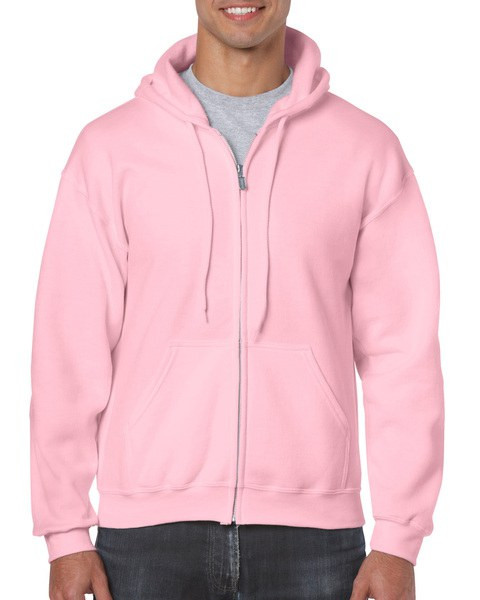 Gildan GN960 - Men's All-Season Full Zip Hoodie with Kangaroo Pockets