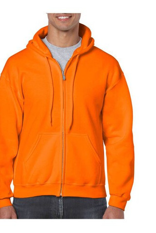 Gildan GN960 - Mens All-Season Full Zip Hoodie with Kangaroo Pockets