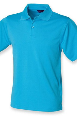 Henbury HY475 - Polo da uomo Cool Plus