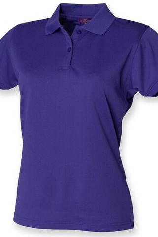 Henbury HY476 - Breathable womens polo shirt