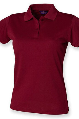 Henbury HY476 - Breathable women's polo shirt