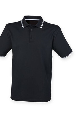 Henbury HY482 - Polo collar and contrasting sleeves