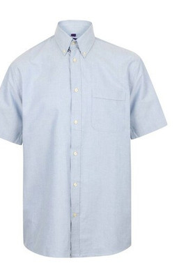 Henbury HY515 - Short sleeve classic Oxford shirt