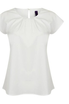 Henbury HY597 - Henbury Kvinde Bluse med Anti-UV og Krølfri Teknologi