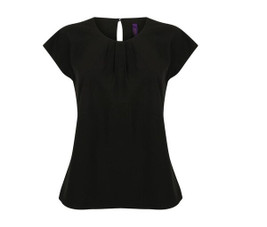 Henbury HY597 - Henbury Women's Wrinkle-Resistant Blouse