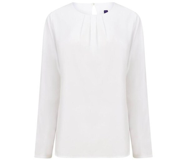 Henbury HY598 - Women's Long Sleeve Blouse