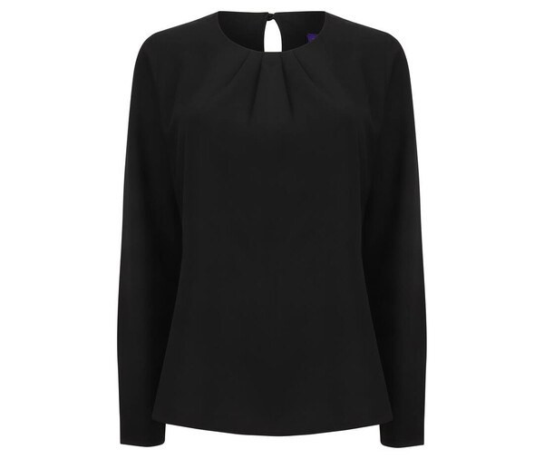 Henbury HY598 - Women's Long Sleeve Blouse