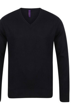 Henbury HY720 - Henbury Mens Classic V-Neck Sweater