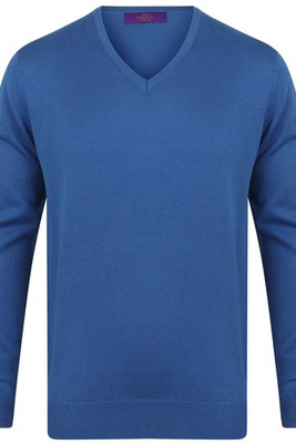 HENBURY HY720 - Pull Col V Élégant pour Homme Henbury