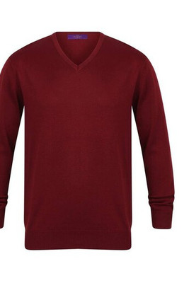 Henbury HY720 - Henbury Men's Classic V-Neck Sweater