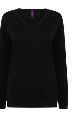 HENBURY HY721 - Pull Élégant Femme Col V Henbury Confort