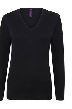 Henbury HY721 - Maglia da donna con scollo a V