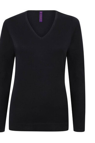 Henbury HY721 - Womens v-neck sweater
