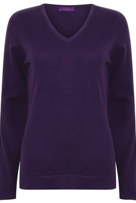 Henbury HY721 - Women's v-neck sweater