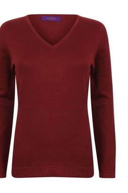 HENBURY HY721 - Pull Élégant Femme Col V Henbury Confort