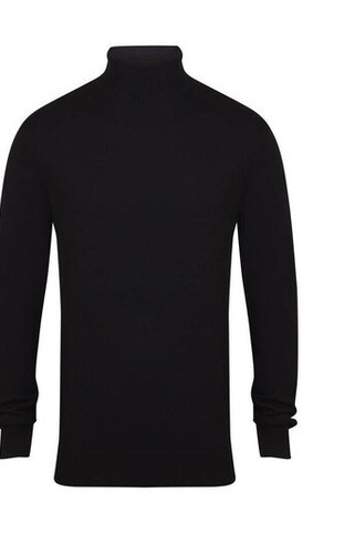Henbury HY727 - Henbury Mens Classic Comfort Turtleneck Sweater