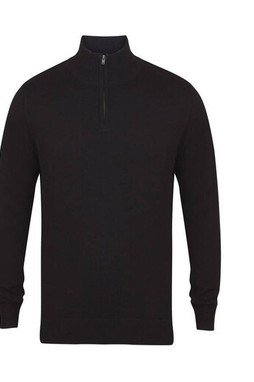 HENBURY HY729 - Pull Col Zippé Élégance et Confort