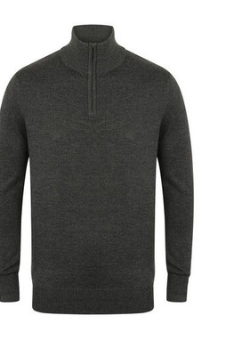 HENBURY HY729 - Pull Col Zippé Élégance et Confort